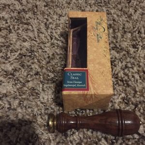 The Writing Collection Classic Seal Letter "A"